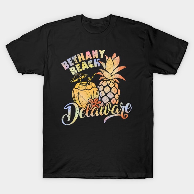 Summer Vacation Retro Bethany Beach Delaware T-Shirt by American Woman